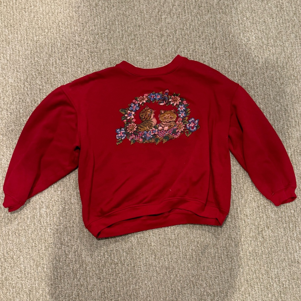 Basic Editions Kitty Cat Mini Sweater